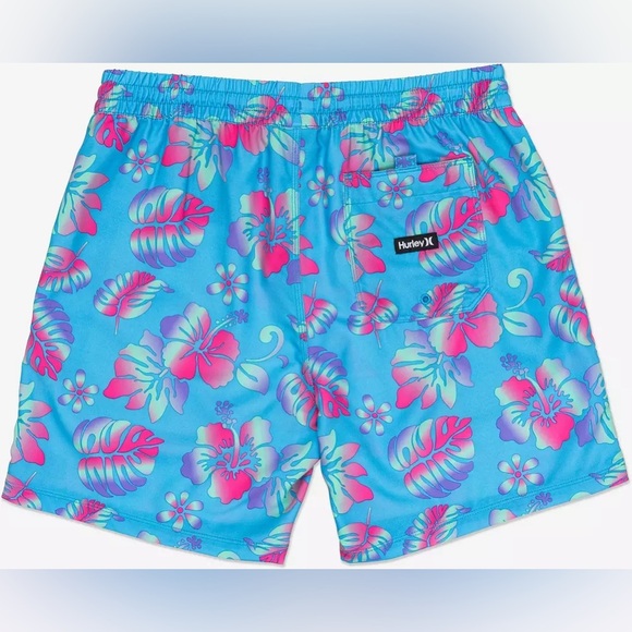 Hurley Men's Cannonball Volley Swim Trunk. NWT! - Picture 4 of 6
